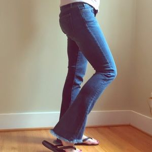 Current/Elliott flip flop jeans